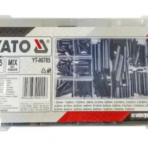 Zestaw kołków sprężystych 315szt. MIX YATO Zwrot pieniędzy